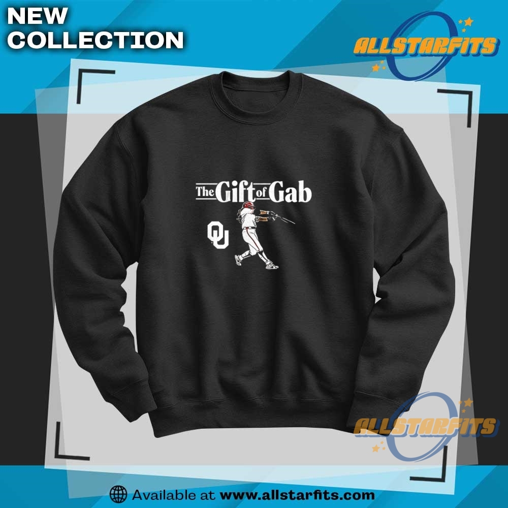 Oklahoma Sooners Softball Gabbie Garcia The Gift Of Gab Shirt 6 Oklahoma Sooners Softball Gabbie Garcia The Gift of Gab shirt
