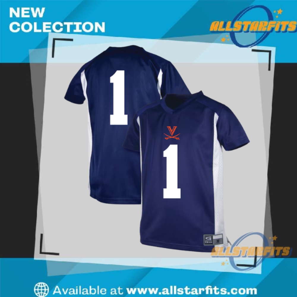 Youth Garb Virginia Cavaliers Football Jersey 1 Youth Garb Virginia Cavaliers Football Jersey