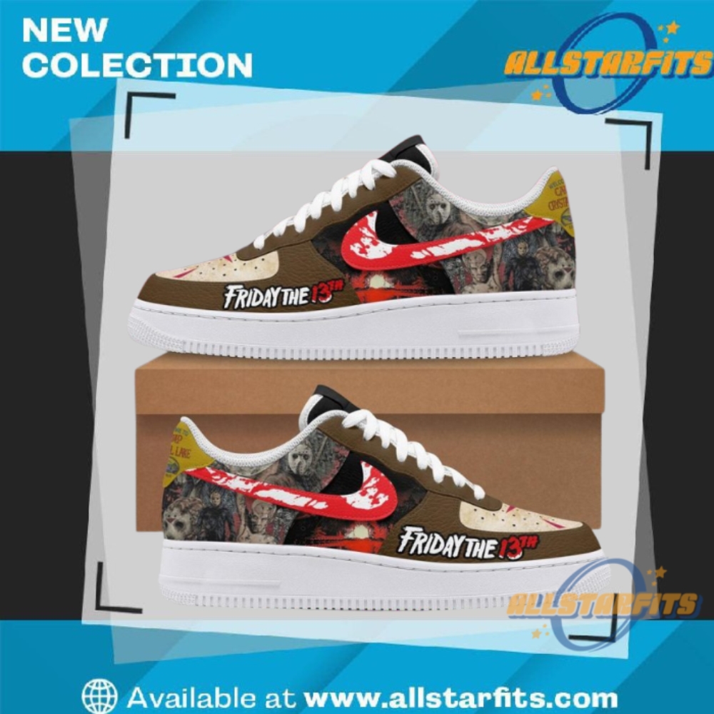 "Explore Limited Edition Nike Air Force 1s: Iconic Music Collaborations" 3 Friday The 13Th Limited Edition Nike Air Force 1