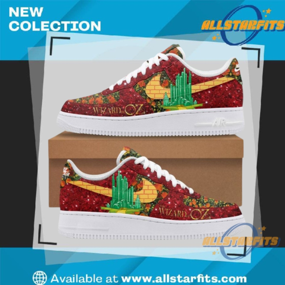 "Explore Limited Edition Nike Air Force 1s: Iconic Music Collaborations" 16 The Wizard Of Oz Special Edition Nike Air Force 1