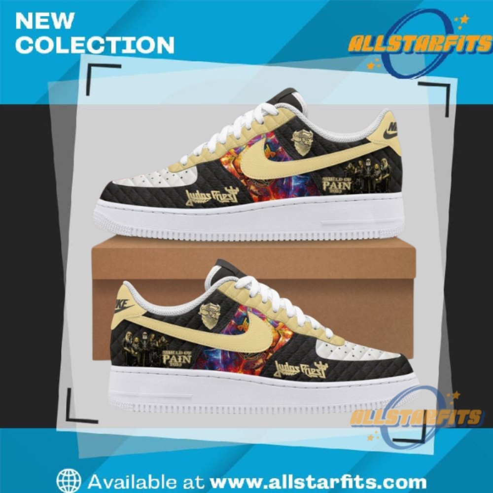 "Explore Limited Edition Nike Air Force 1s: Iconic Music Collaborations" 21 Judas Priest Shield Of Pain 2025 Nike Air Force 1