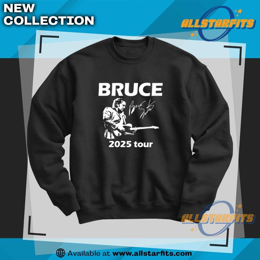 Bruce 2025 Concert Tour Shirt 6 Bruce 2025 Concert Tour Shirt