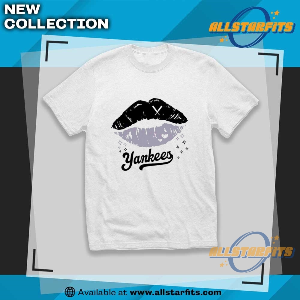 "Top Collectible Shirts: Metal Frodos and Springsteen 2025" 14 New York Yankees Baseball Lips Shirt