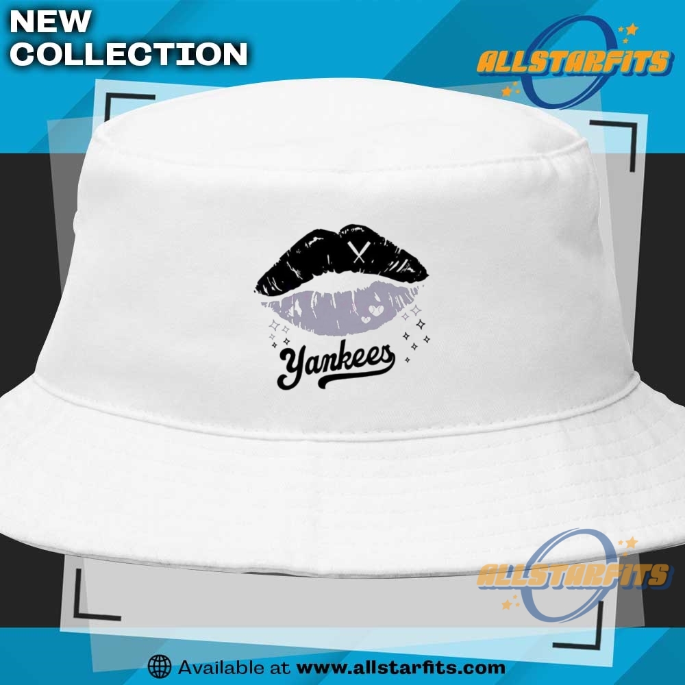 New York Yankees Baseball Lips Shirt 9 New York Yankees baseball lips shirt