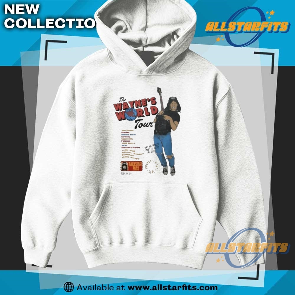 Scarlett Johansson The Waynes World Tour 1991 Saturday Night Live Snl T Shirt 7 Scarlett Johansson The Waynes World Tour 1991 Saturday Night Live SNL T Shirt
