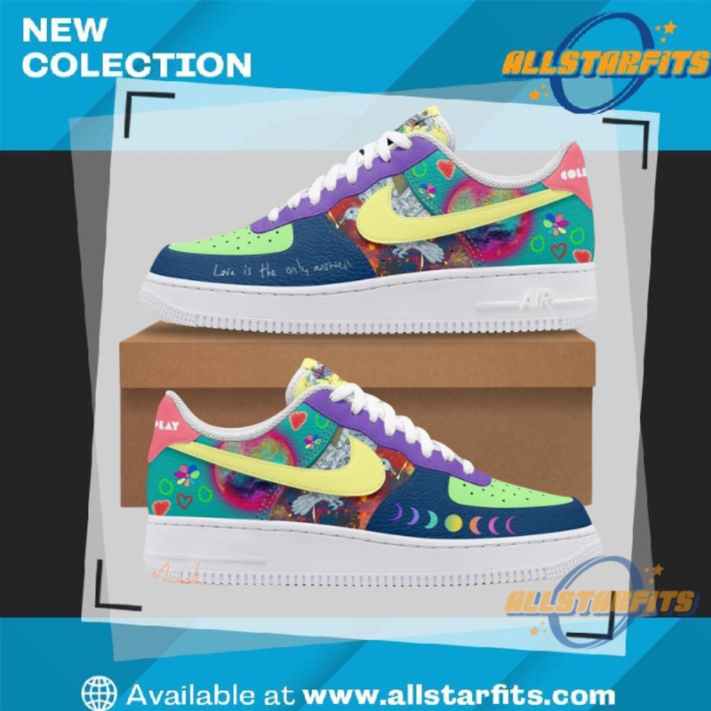 "Exclusive Limited Edition Nike Air Force 1: Icons and Influencers Unite" 3 Coldplay Limited Edition Air Force 1