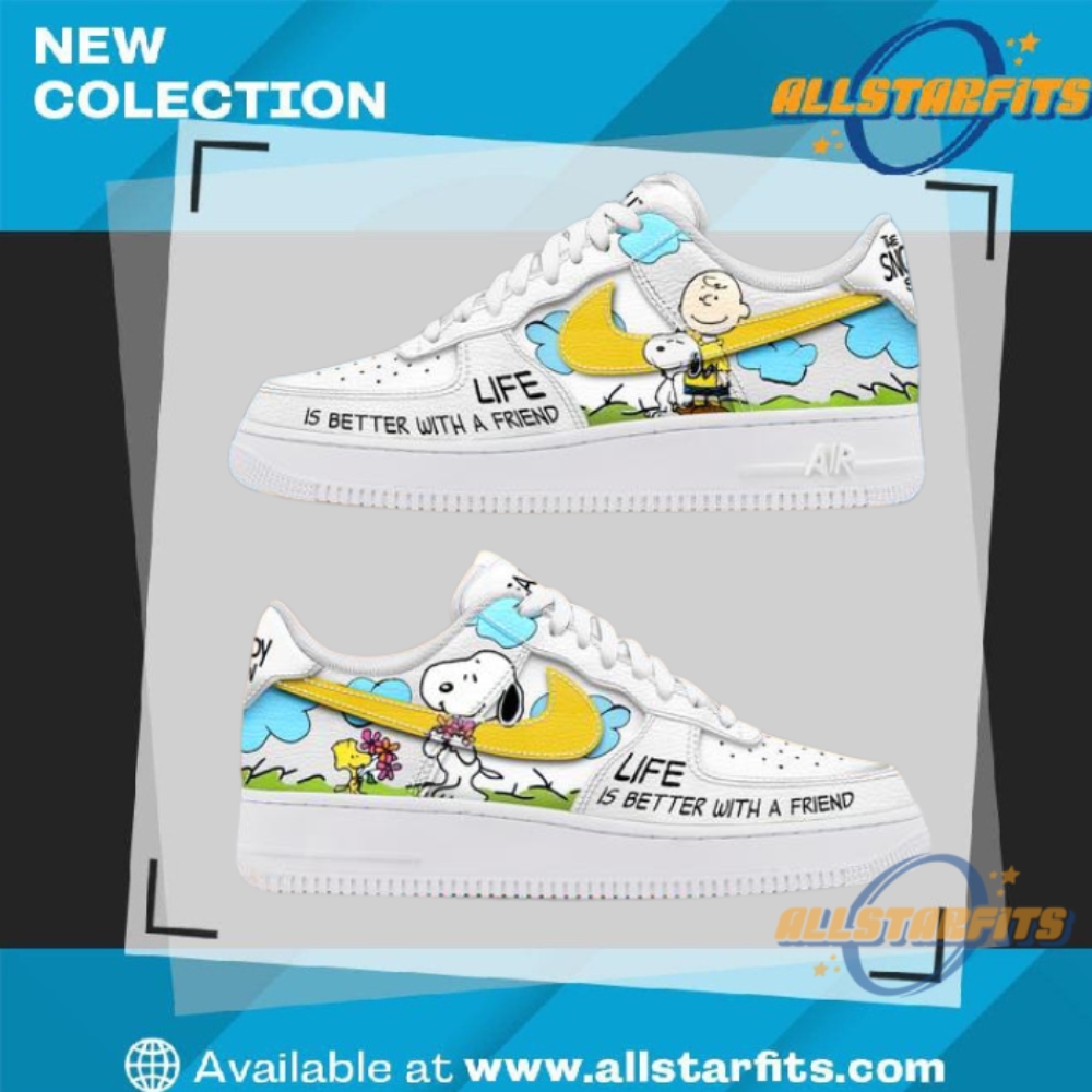 "Exclusive Limited Edition Nike Air Force 1: Icons and Influencers Unite" 28 The Snoopy Show Limited Edition Nike Air Force 1