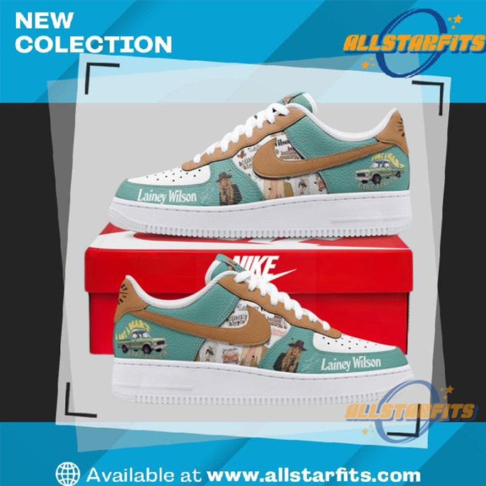 "Exclusive Limited Edition Nike Air Force 1: Icons and Influencers Unite" 30 Lainey Wilson Limited Edition Nike Air Force 1