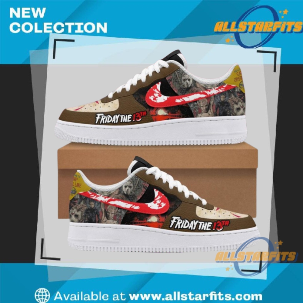"Exclusive Limited Edition Nike Air Force 1: Icons and Influencers Unite" 31 Friday The 13Th Limited Edition Nike Air Force 1