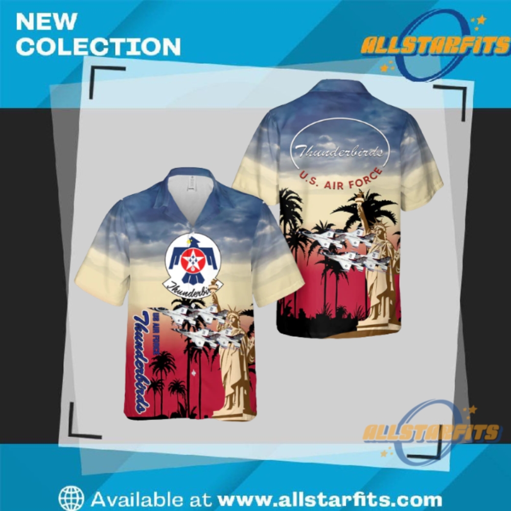"Top 5 Unique Hawaiian Shirts for Buffalo Bills Fans" 34 Us Air Force Thunderbirds 4Th Of July Hawaiian Shirt