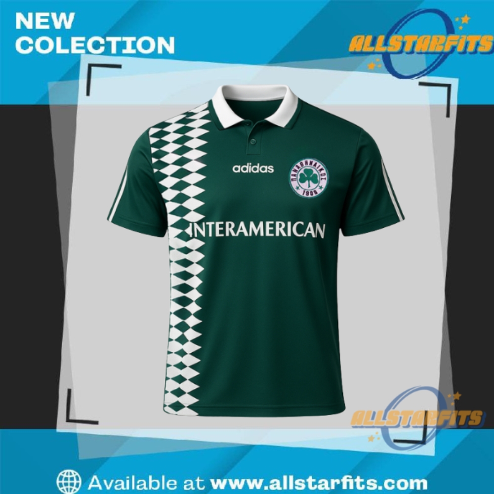 "Shop Iconic Soccer Jerseys: England, Panathinaikos, Manchester United, Hull City" 3 Panathinaikos Home Jersey