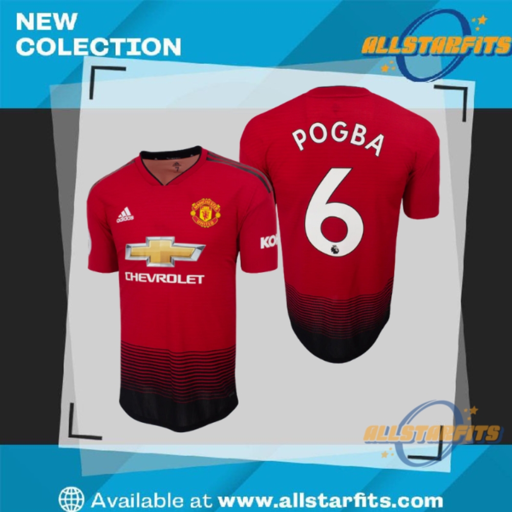 "Shop Iconic Soccer Jerseys: England, Panathinaikos, Manchester United, Hull City" 5 Manchester United Home Shirt Pogba