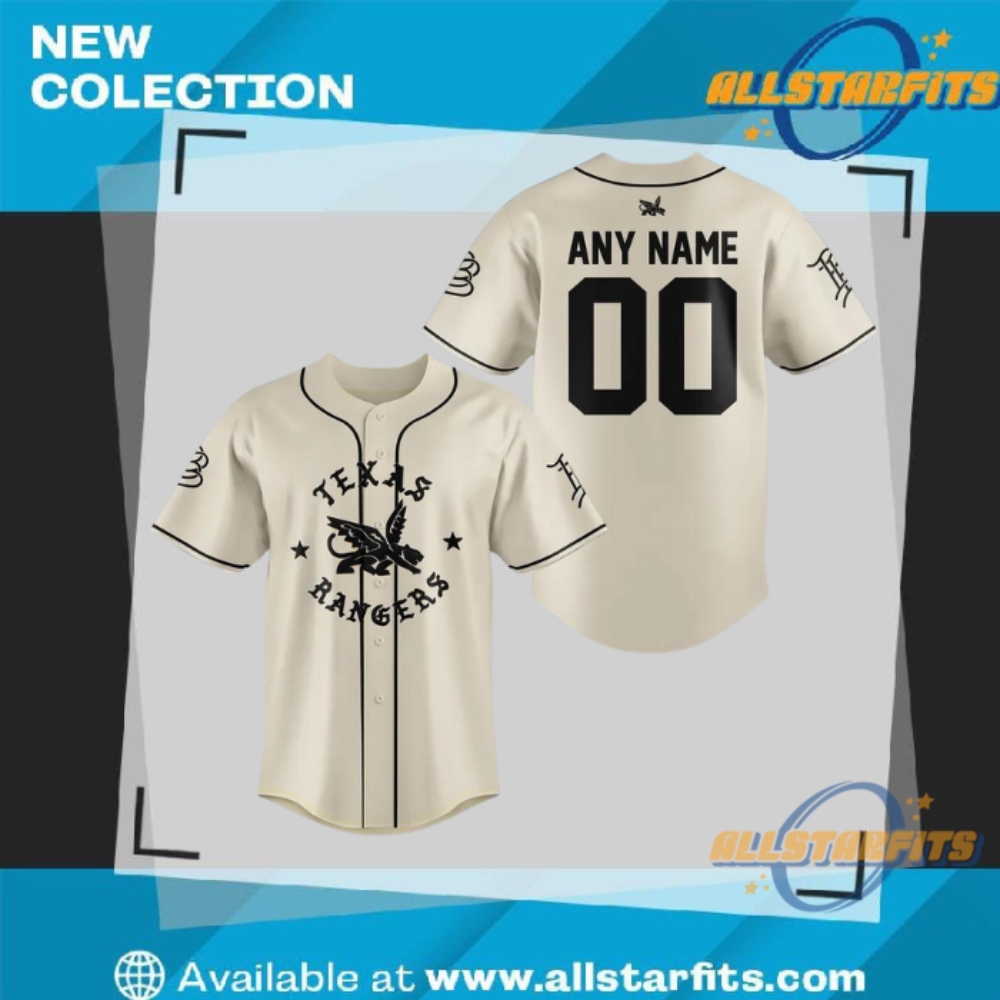 "Shop Exclusive MLB Jerseys: Dodgers and Tigers Crossover Collection" 29 Texas Rangers 2025 Father Day Limited Edition Baseball Jersey
