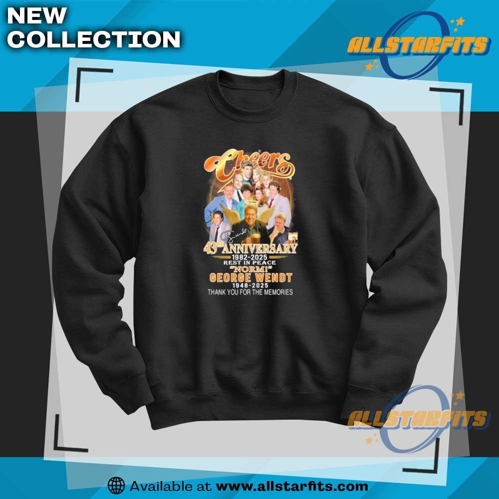 George Wendt 19482025 Thank You For The Memories Shirt 6 George Wendt 1948-2025 Thank You For The Memories Shirt