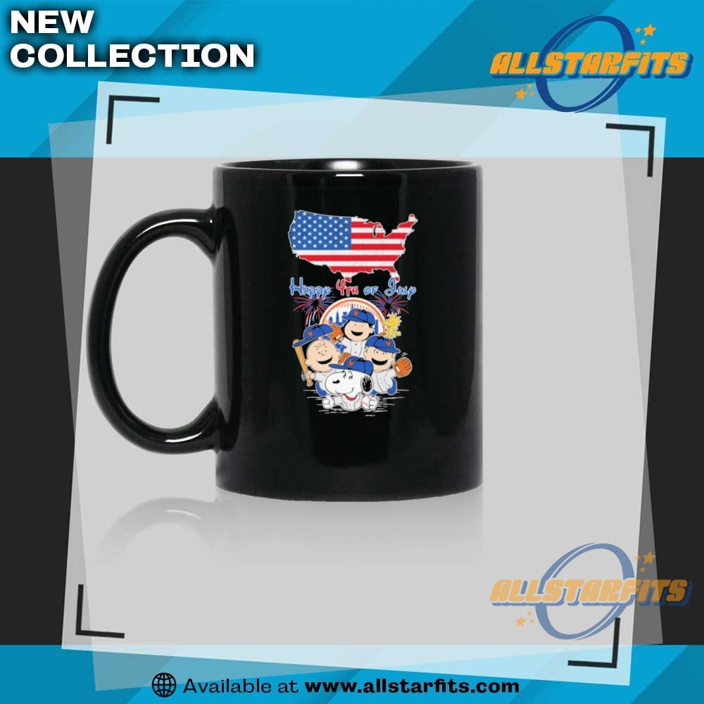 Snoopy And Friends The Peanuts New York Mets Happy 4Th Of July American Flag Map T Shirt 8 Snoopy And Friends The Peanuts New York Mets Happy 4th Of July American Flag Map T Shirt