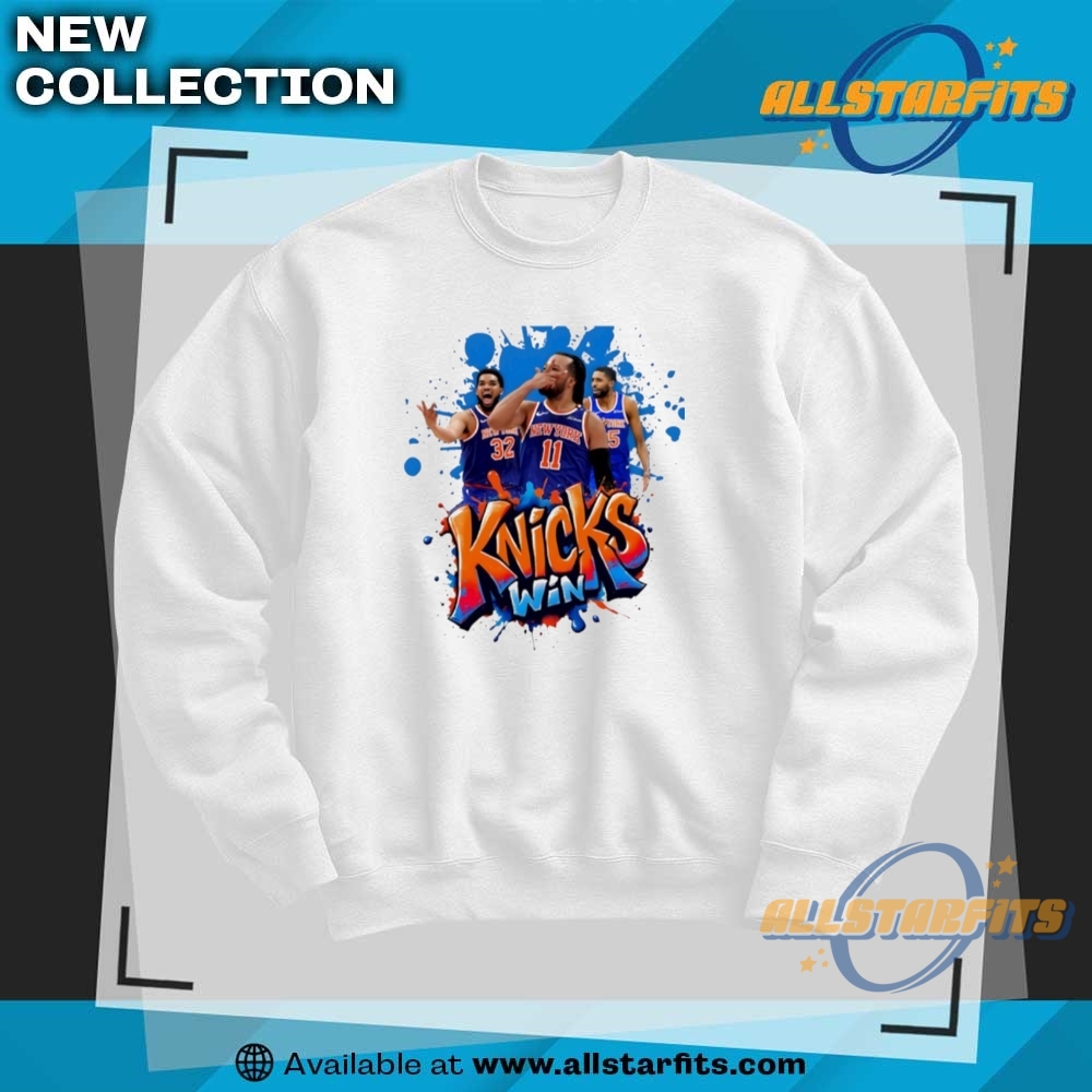 New York Knicks Win Jalen Brunson Karl Anthony Towns And Mikal Bridges Shirt 6 New York Knicks win Jalen Brunson Karl Anthony Towns and Mikal Bridges shirt
