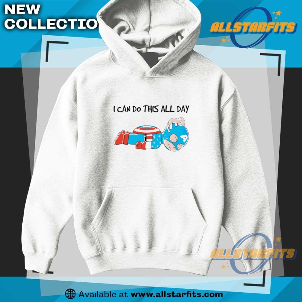Captain America And Cat I Can Do This All Day Shirt 7 Captain America and cat I can do this all day shirt