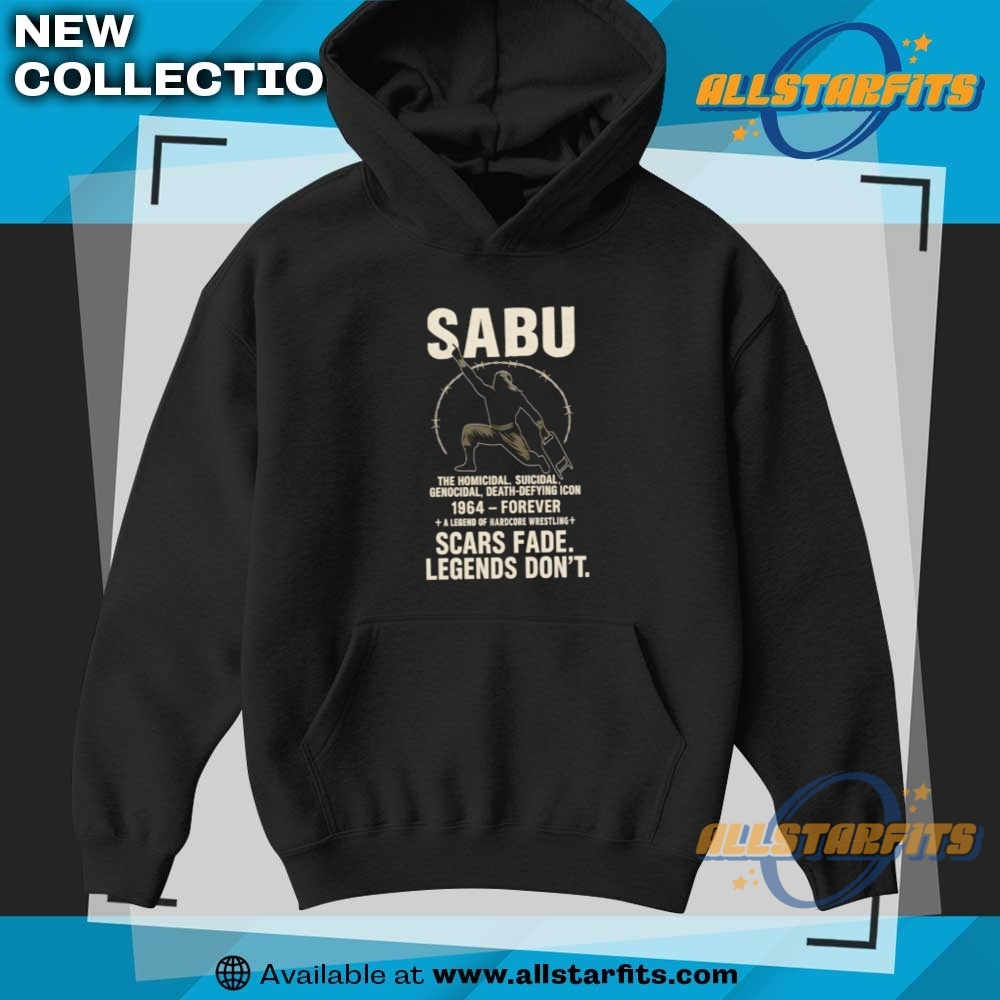 Sabu Pro Wrestling Ecw Sabu Legend Wrestling In Memory Shirt 7 Sabu Pro Wrestling ECW Sabu Legend Wrestling In Memory shirt