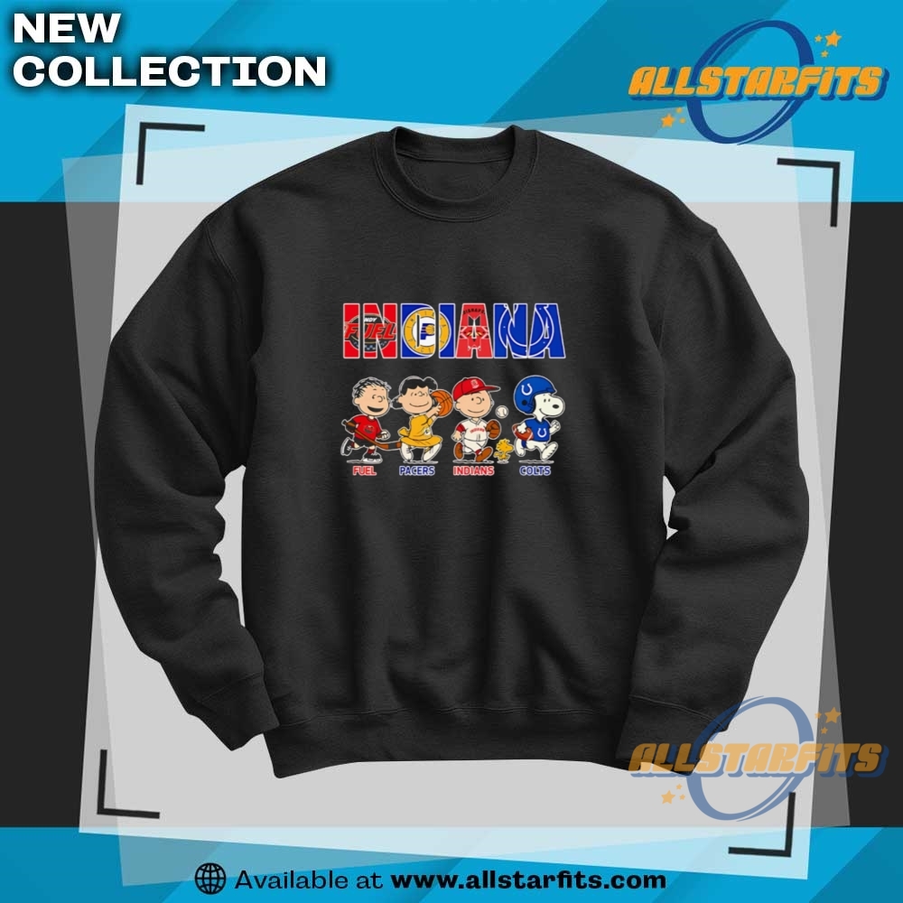 Peanuts Indiana Fuel Pacers Indians Colts Shirt 6 Peanuts Indiana Fuel Pacers Indians Colts shirt