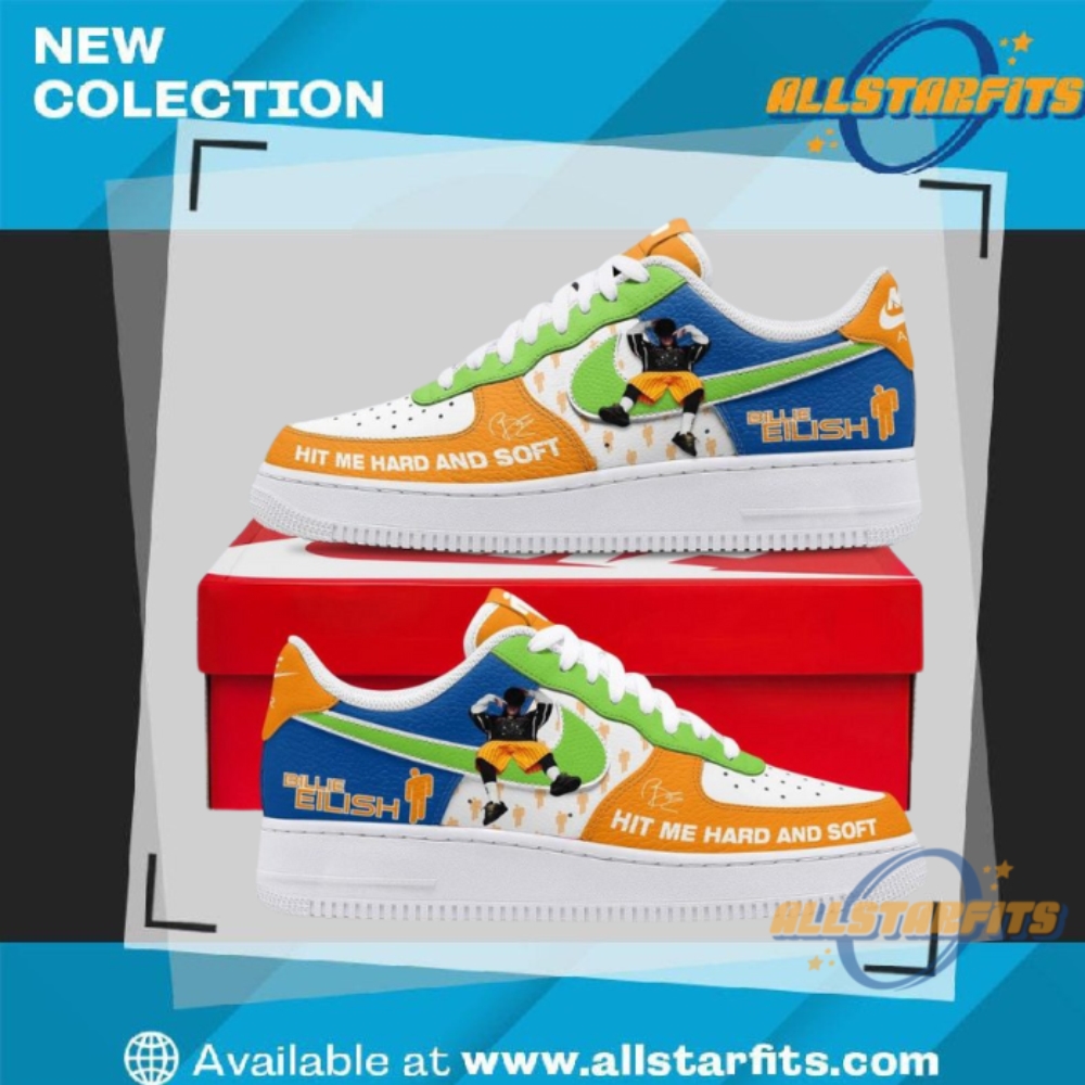 Billie Eilish X Nike Limited Edition Air Force 1 allstarfits 1