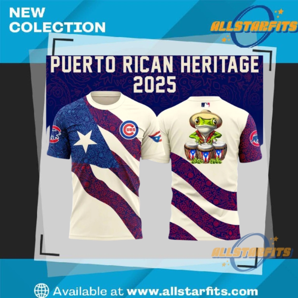 "Top 5 Must-Have 2025 Rock Tour T-Shirts for Fans" 27 Chicago Club 2025 Purto Rican T Shirt