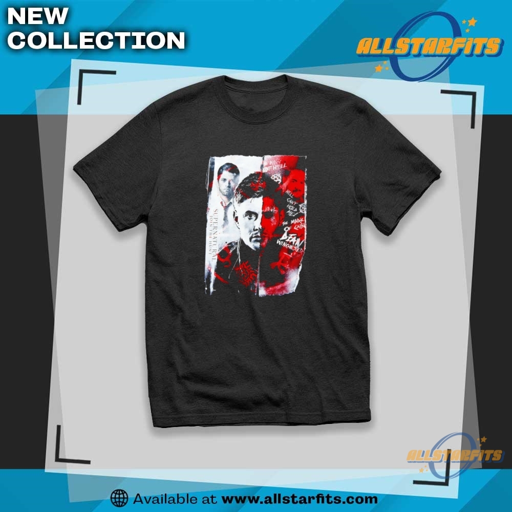 "Unique Trump and Euphoria T-Shirts: Vintage and Funny Favorites" 8 The King Of Hell Supernatural Join The Hunt Dean Winchester Shirt