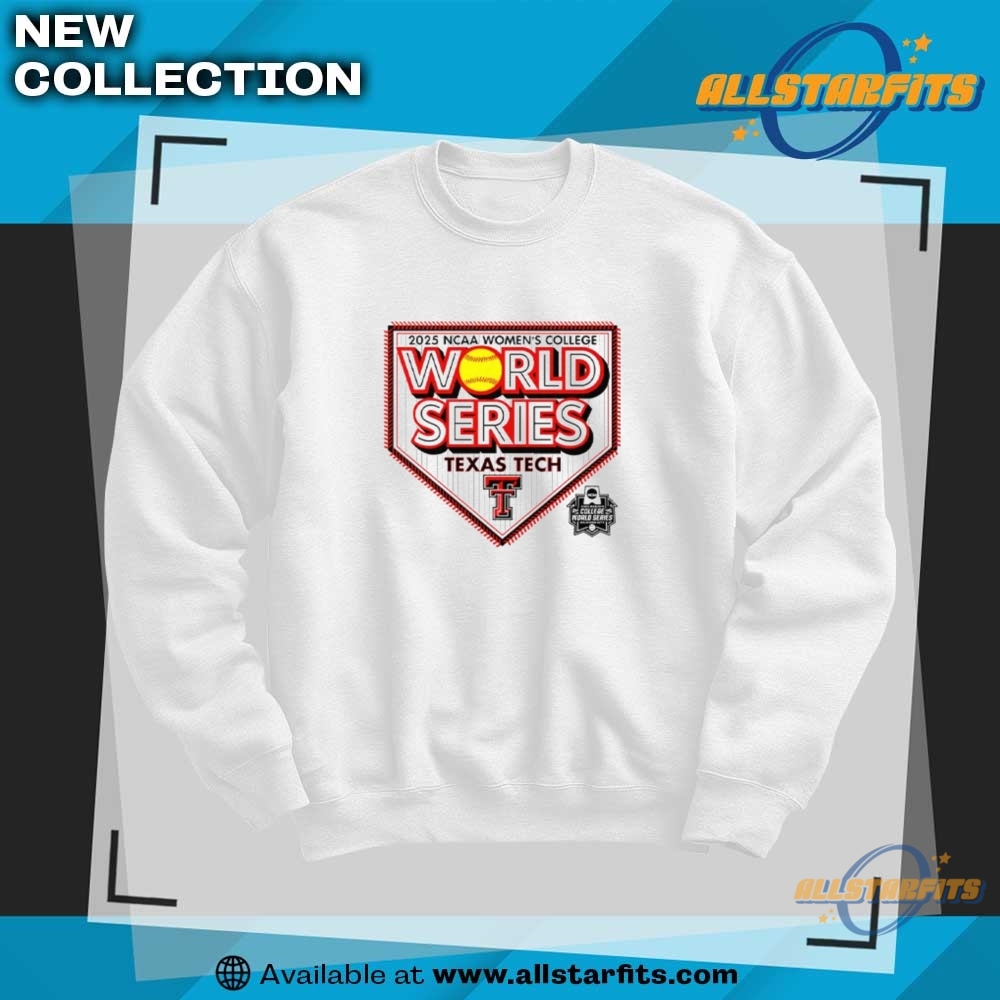 Texas Tech Red Raiders Wcws 2025 College World Series T Shirt 6 Texas Tech Red Raiders WCWS 2025 College World Series T Shirt