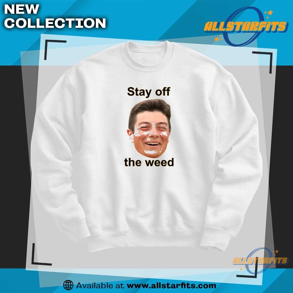 Viktor Hovland Stay Off The Weed T Shirt 6 Viktor Hovland Stay Off The Weed T Shirt