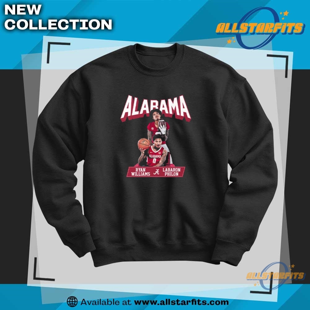 Alabama Ryan Williams And Labaron Philon Shirt 6 Alabama Ryan Williams And Labaron Philon Shirt