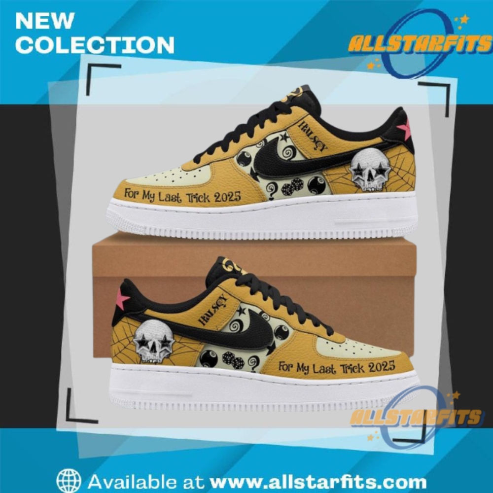 "Unique Trump and Euphoria T-Shirts: Vintage and Funny Favorites" 22 Halsey For My Last Trick 2025 Limited Edition Nike Air Force 1