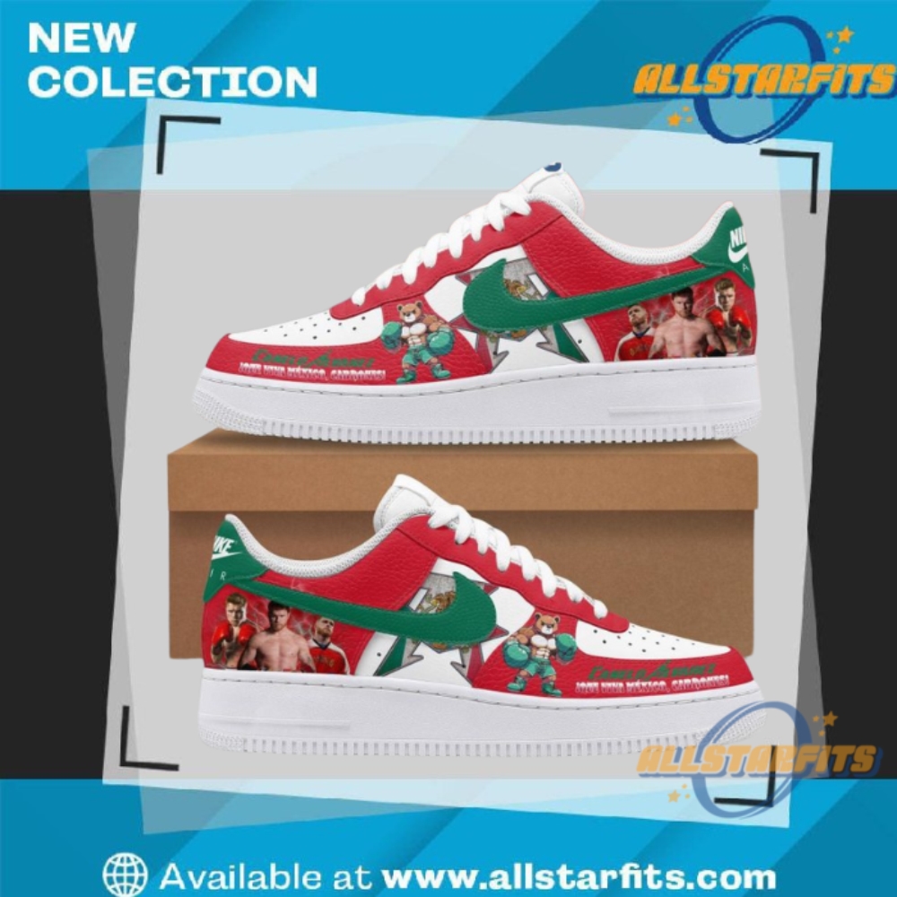 "Unique Trump and Euphoria T-Shirts: Vintage and Funny Favorites" 28 Canelo Alvarez Ique Viva Mexico Cabrones Air Force 1 Shoes