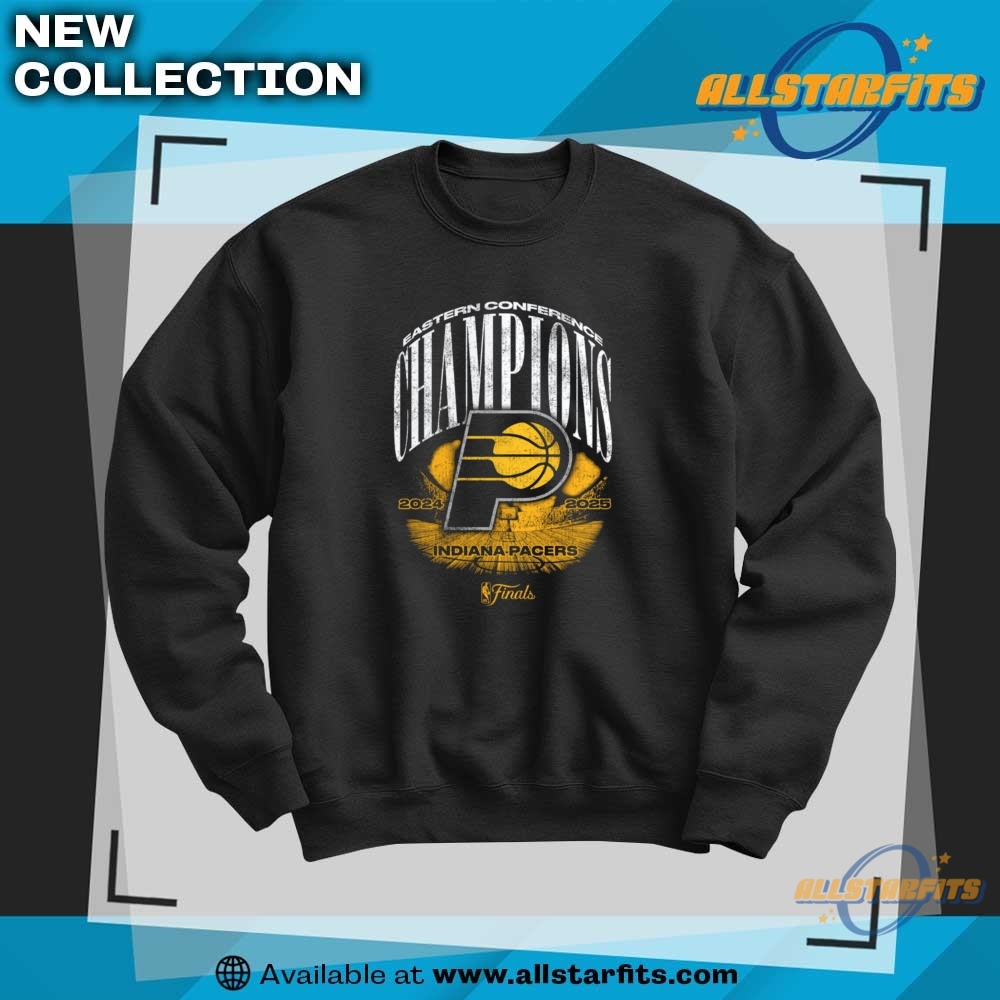 Indiana Pacers Fanatics 2025 Eastern Conference Champions Box Out T Shirt 6 Indiana Pacers Fanatics 2025 Eastern Conference Champions Box Out T Shirt