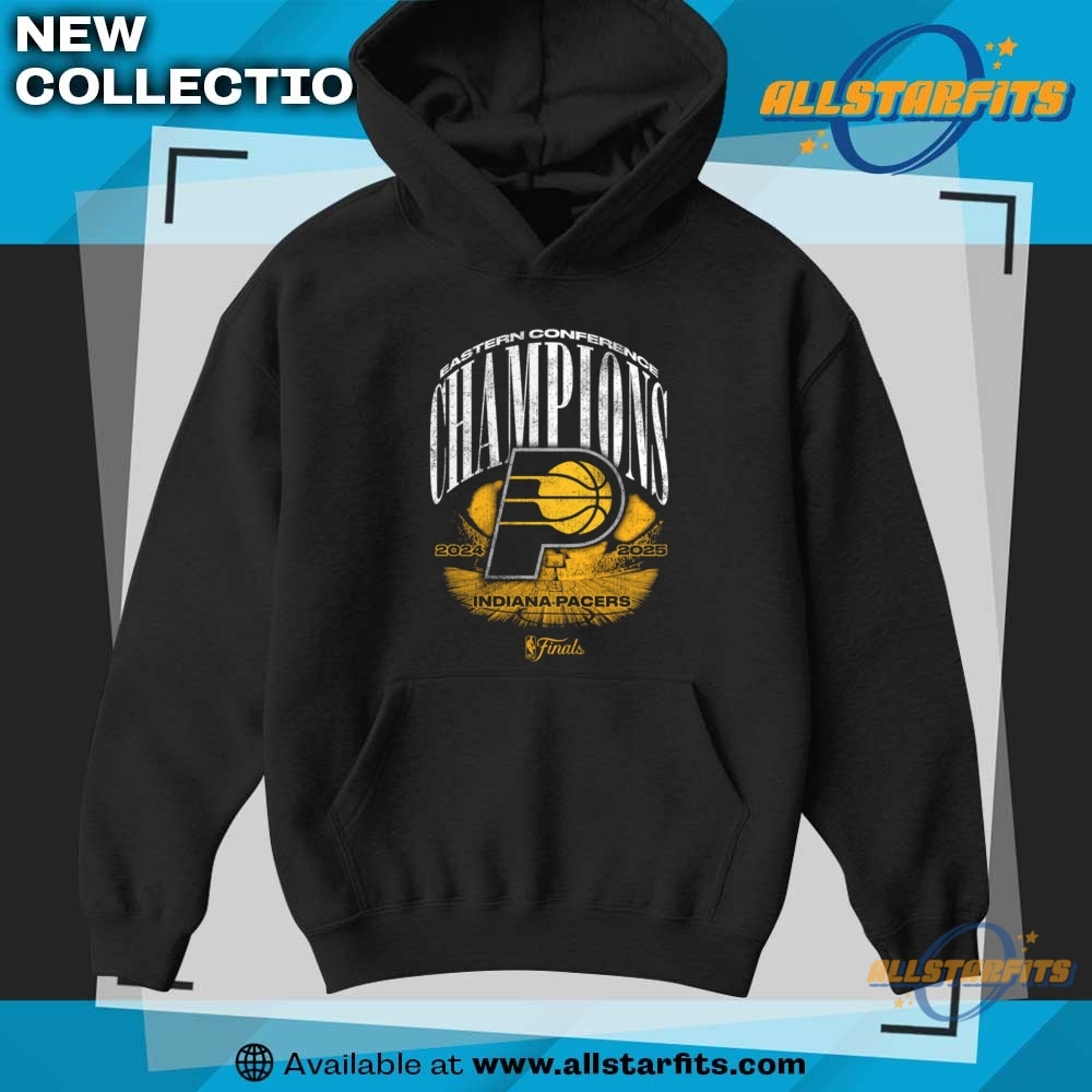 Indiana Pacers Fanatics 2025 Eastern Conference Champions Box Out T Shirt 7 Indiana Pacers Fanatics 2025 Eastern Conference Champions Box Out T Shirt