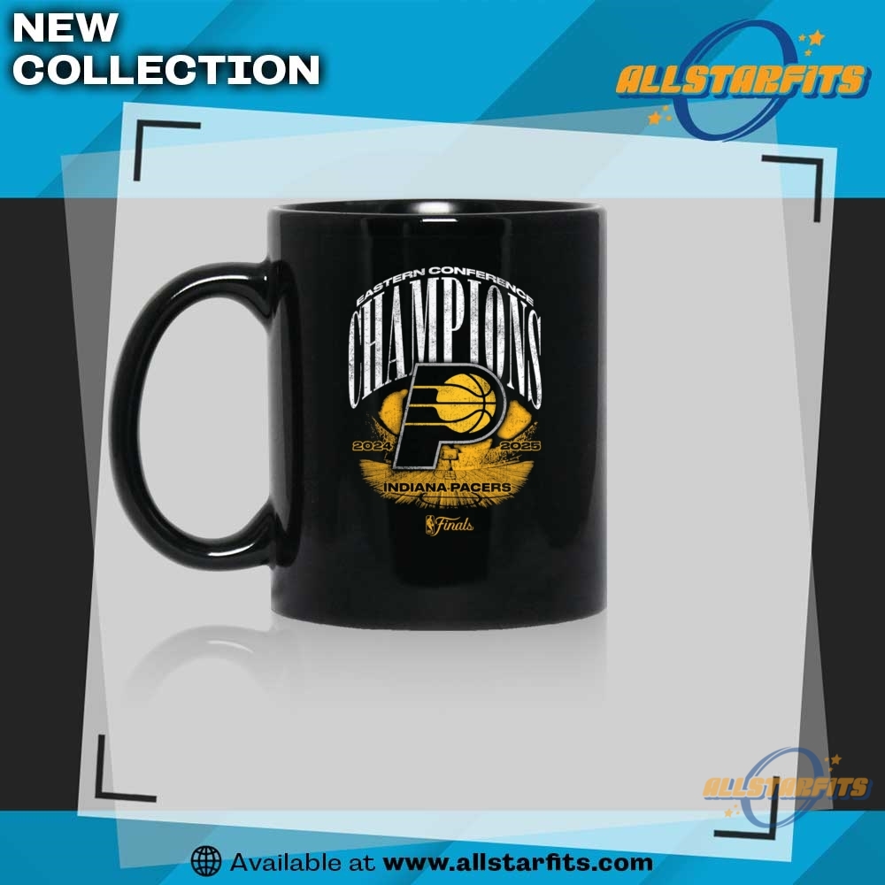 Indiana Pacers Fanatics 2025 Eastern Conference Champions Box Out T Shirt 9 Indiana Pacers Fanatics 2025 Eastern Conference Champions Box Out T Shirt