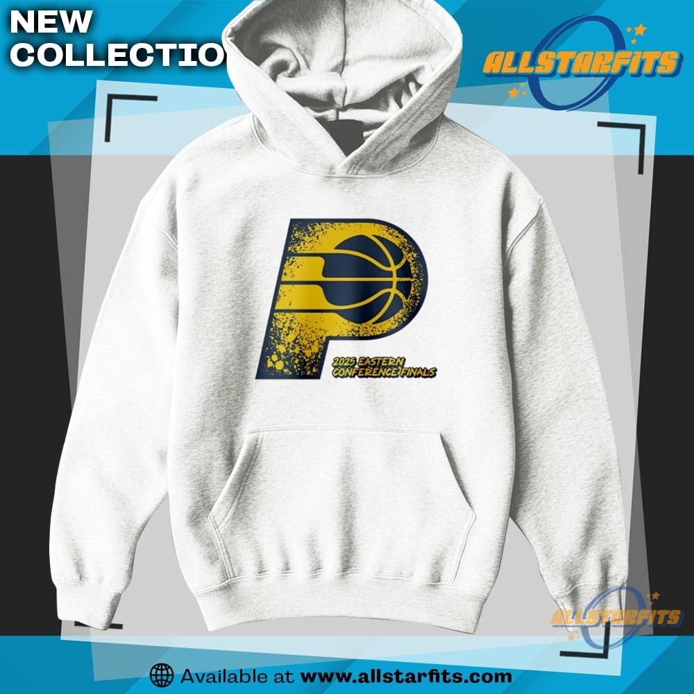 Indiana Pacers 2025 Eastern Conference Finals Logo Shirt 7 Indiana Pacers 2025 Eastern Conference Finals logo shirt