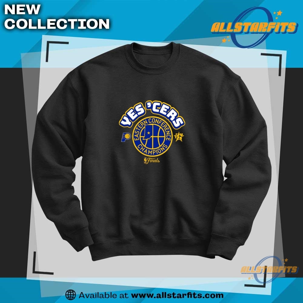 Yes Cers Indiana Pacers 2025 Eastern Conference Champions Shirt 6 Yes’ Cers Indiana Pacers 2025 Eastern Conference Champions shirt