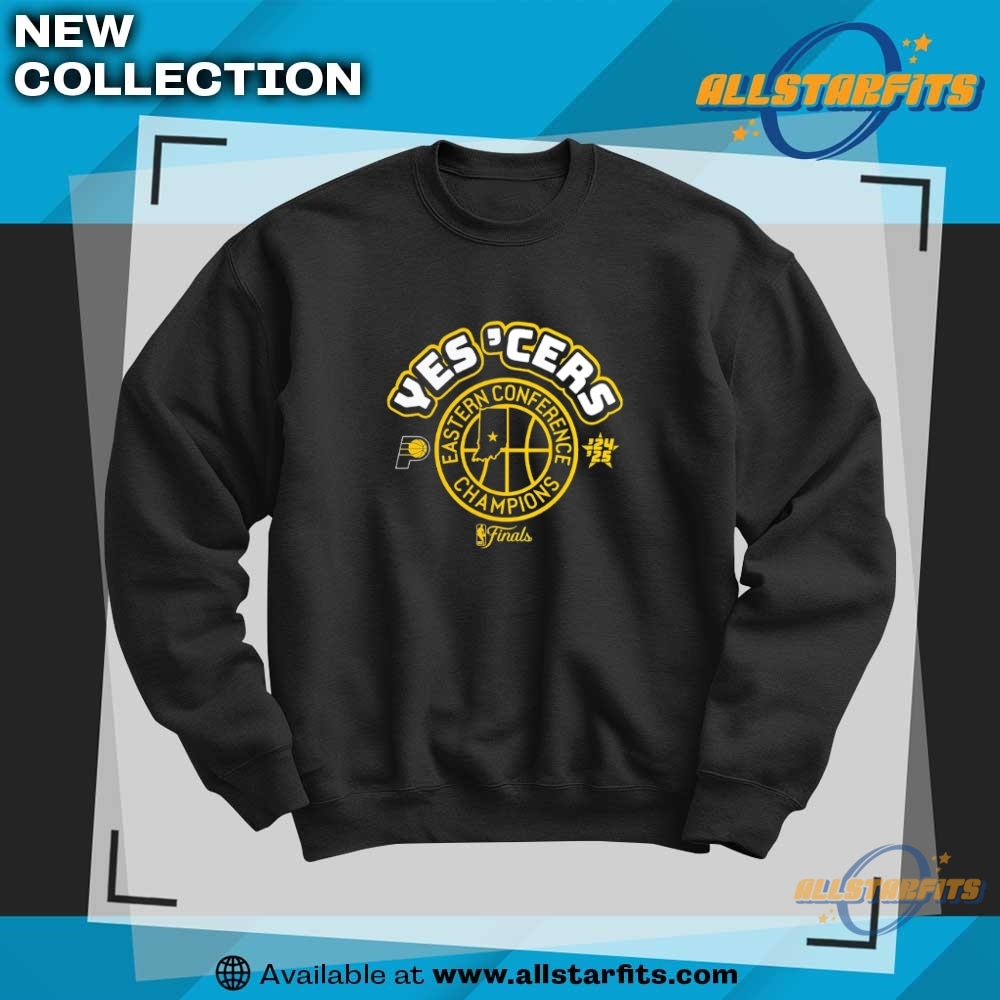 Indiana Pacers Yes Cers Eastern Conference Champions Shirt 6 Indiana Pacers Yes Cers Eastern Conference Champions shirt