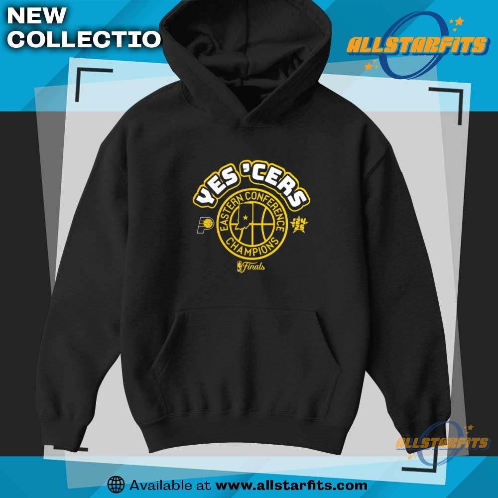 Indiana Pacers Yes Cers Eastern Conference Champions Shirt 7 Indiana Pacers Yes Cers Eastern Conference Champions shirt