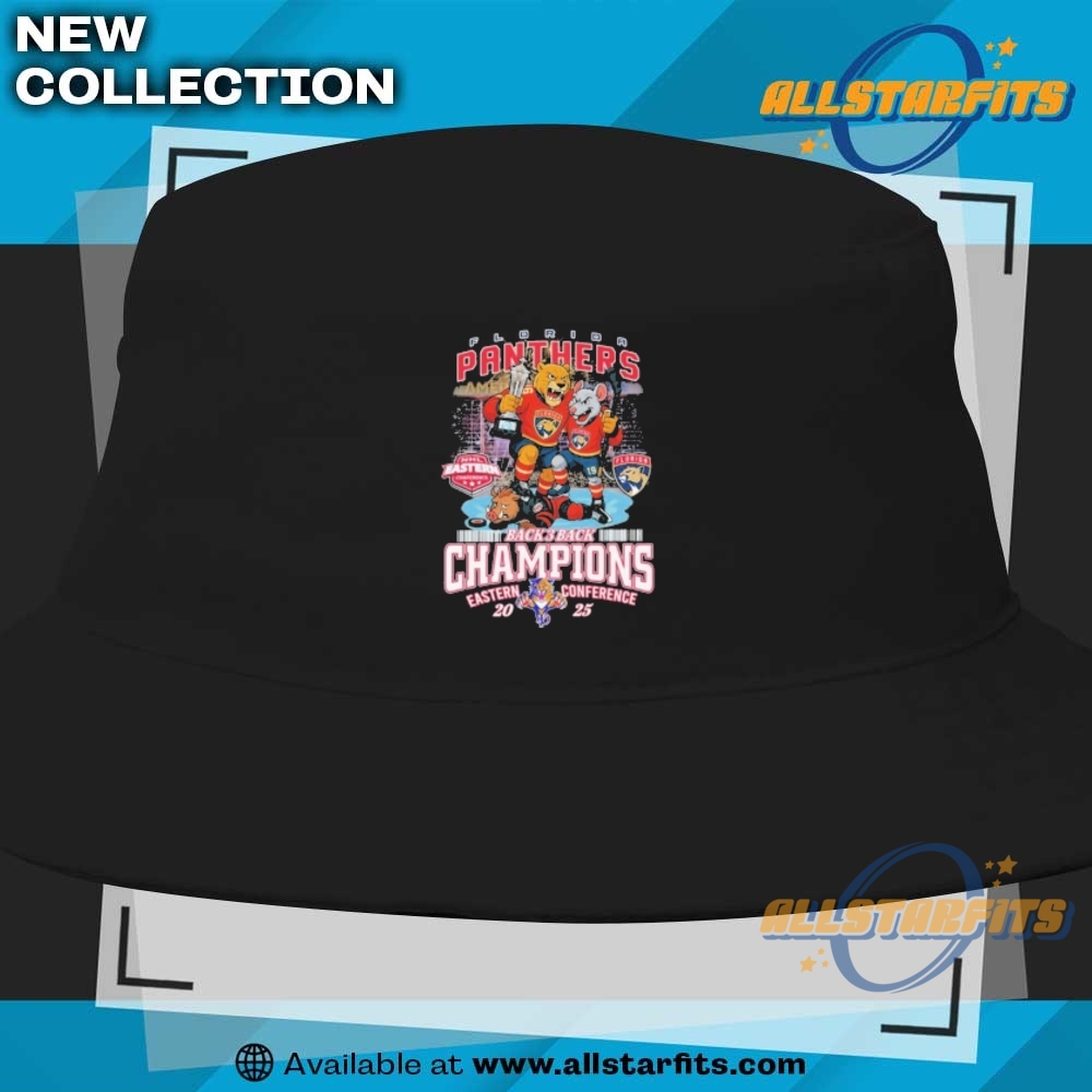 Florida Panthers Stomp Carolina Hurricanes Nhl Eastern Conference Back 3 Back Champions 2025 Mascot T Shirt 9 Florida Panthers Stomp Carolina Hurricanes NHL Eastern Conference Back 3 Back Champions 2025 Mascot T Shirt