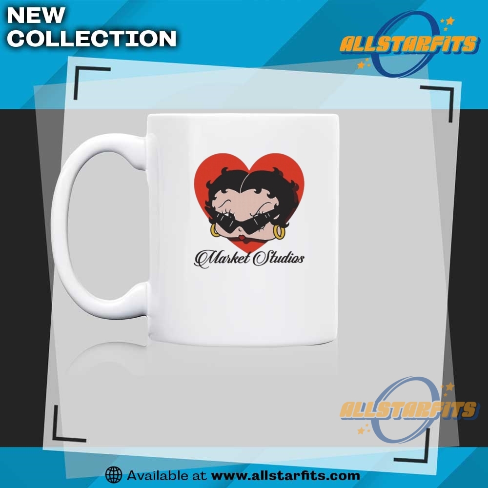 Official Betty Boop X Market Studios Heart T Shirt 8 Official Betty Boop x Market Studios Heart T Shirt