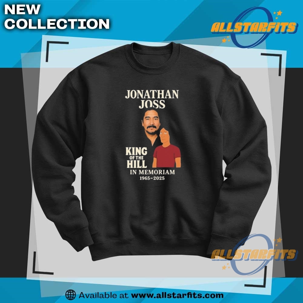 Jonathan Joss Memorial King Of The Hill Tribute 1965 2025 Rip John Redcorn Voice Actor Shirt 6 Jonathan joss memorial king of the hill tribute 1965 2025 rip john redcorn voice actor shirt