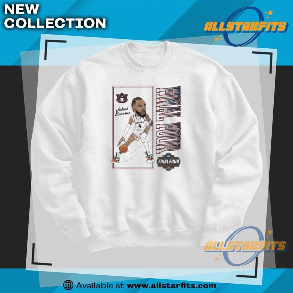 Johni Broome Auburn Basketball Final Four Shirt 6 JohnI broome auburn basketball final four shirt