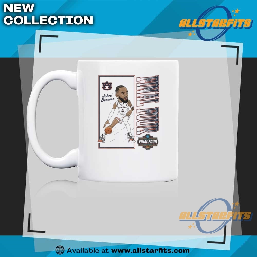 Johni Broome Auburn Basketball Final Four Shirt 8 JohnI broome auburn basketball final four shirt