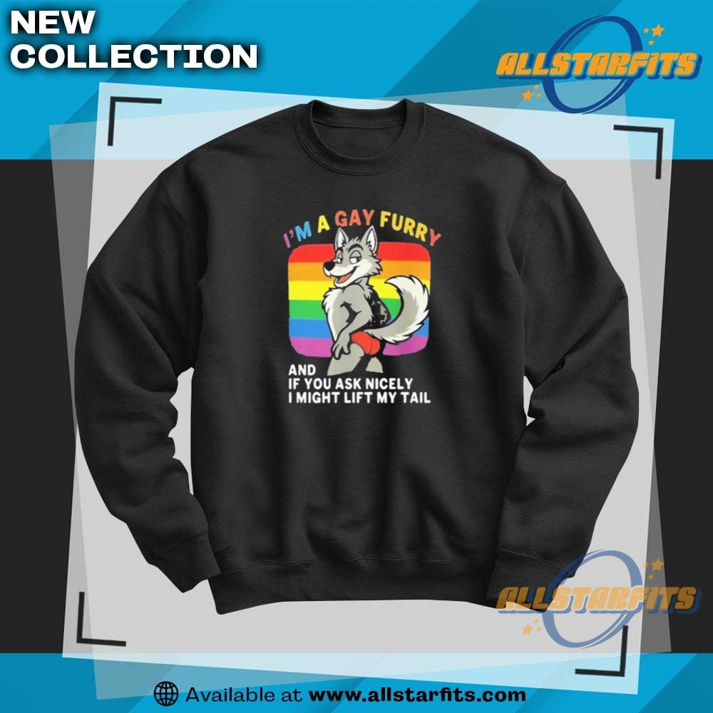 Rainbow Furry Gay Fox Im A Gay Furry Shirt 6 Rainbow furry gay fox I’m a gay furry shirt