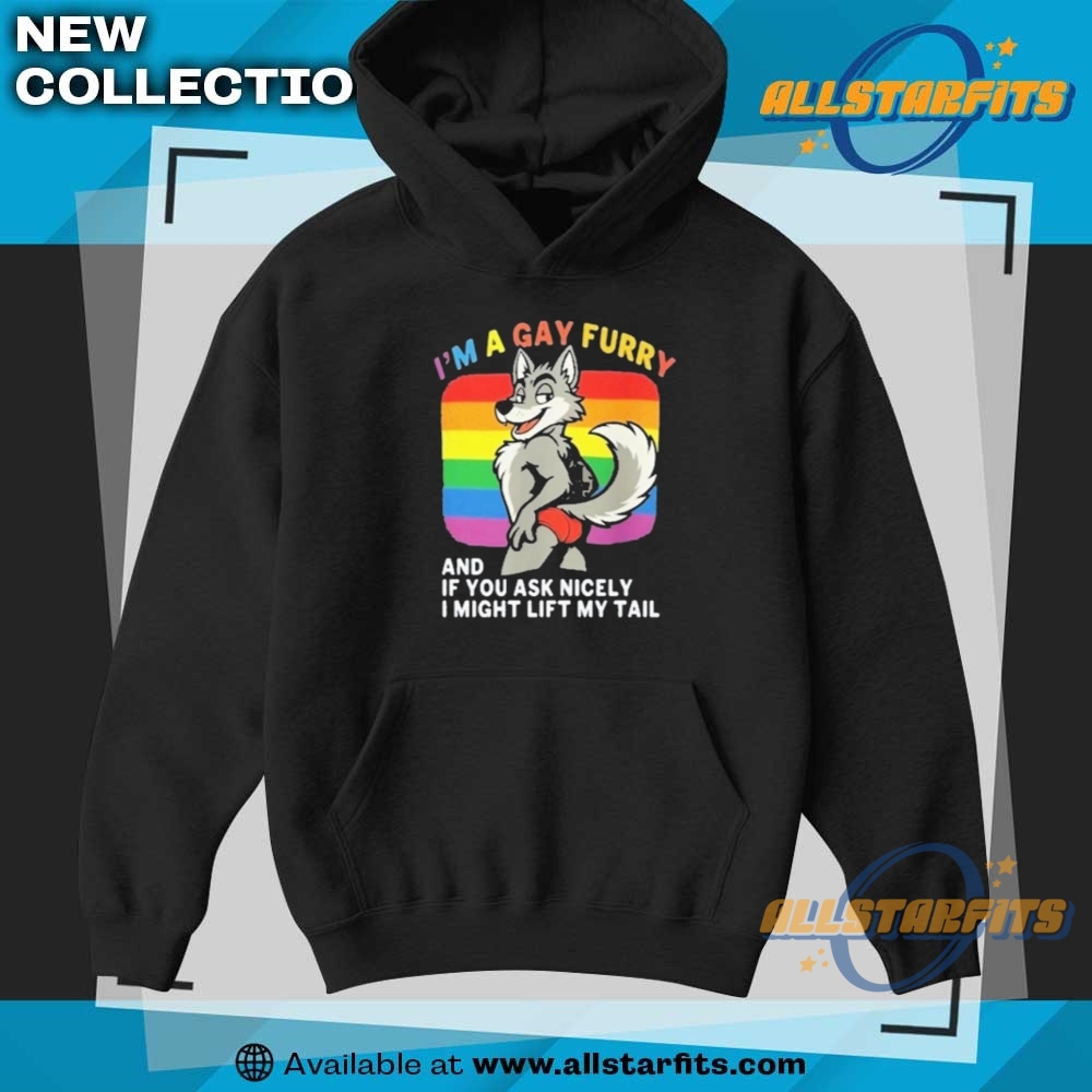 Rainbow Furry Gay Fox Im A Gay Furry Shirt 7 Rainbow furry gay fox I’m a gay furry shirt