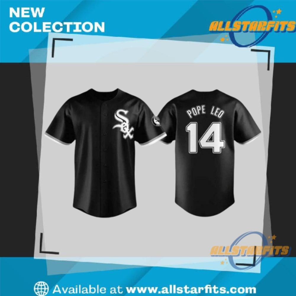 White Sox Pope Leo 14 Baseball Jersey
