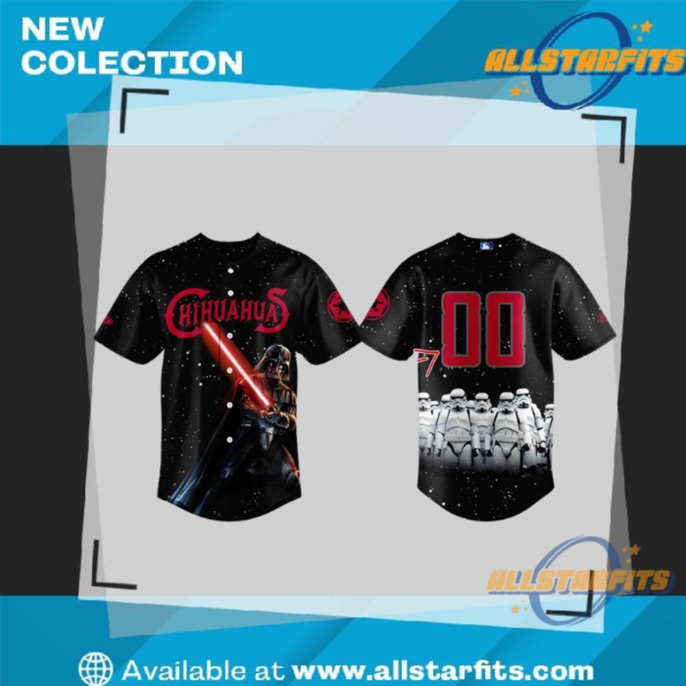 El Paso Chihuahuas Star Wars Limited Edition Baseball Jersey