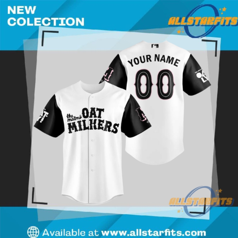 Malmö Oat Milkers Personalized Limited Edition Baseball Jersey