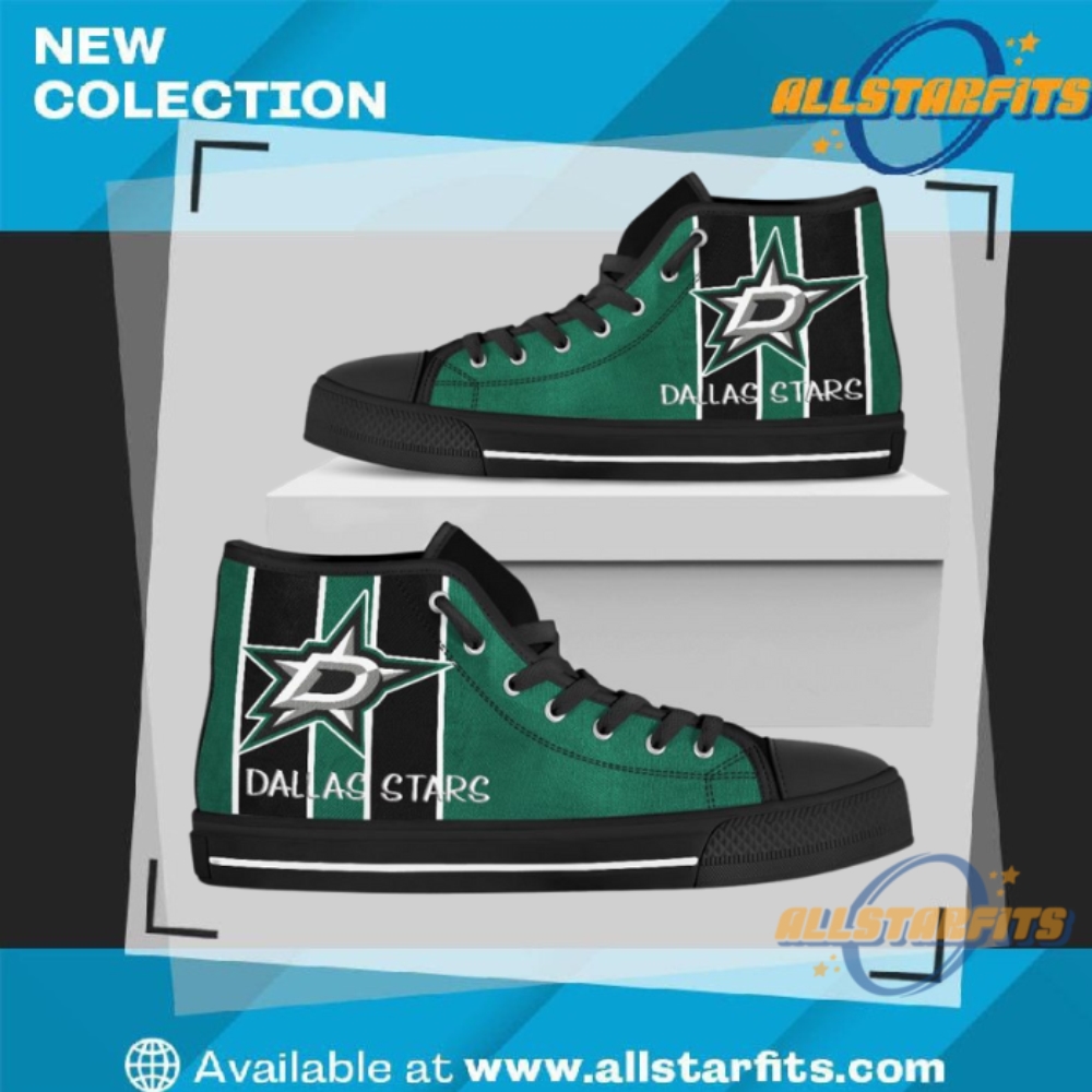 Steaky Trending Fashion Sporty Dallas Stars High Top Shoes