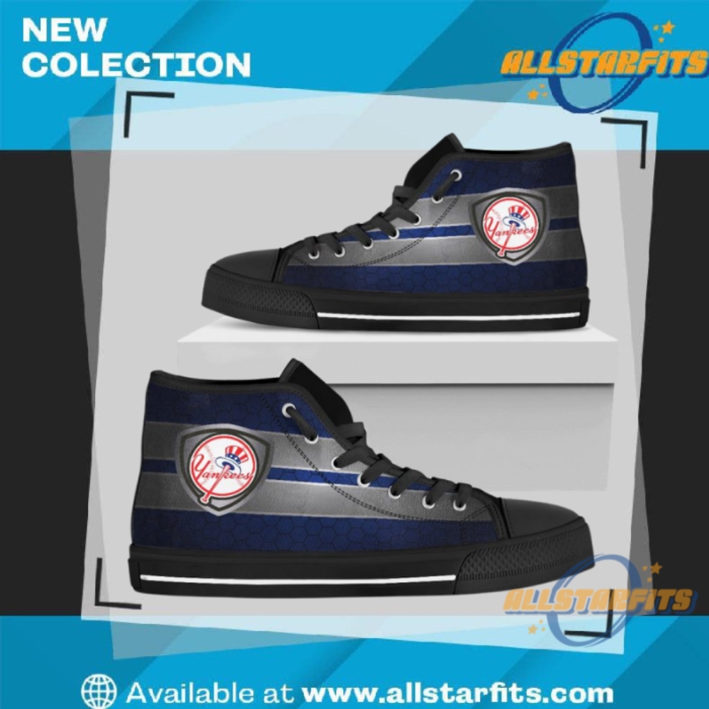 The Shield New York Yankees High Top Shoes
